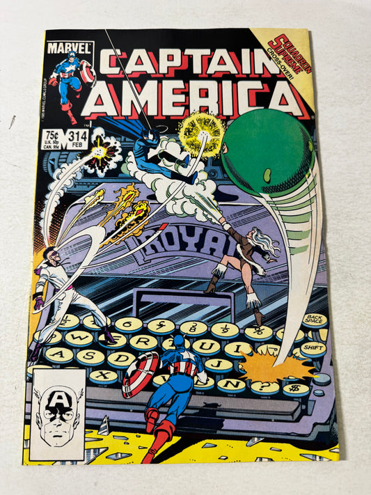 CAPTAIN AMERICA #314 VF+
