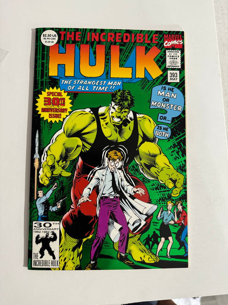 INCREDIBLE HULK #393 VF/NM Dale Keown Cover