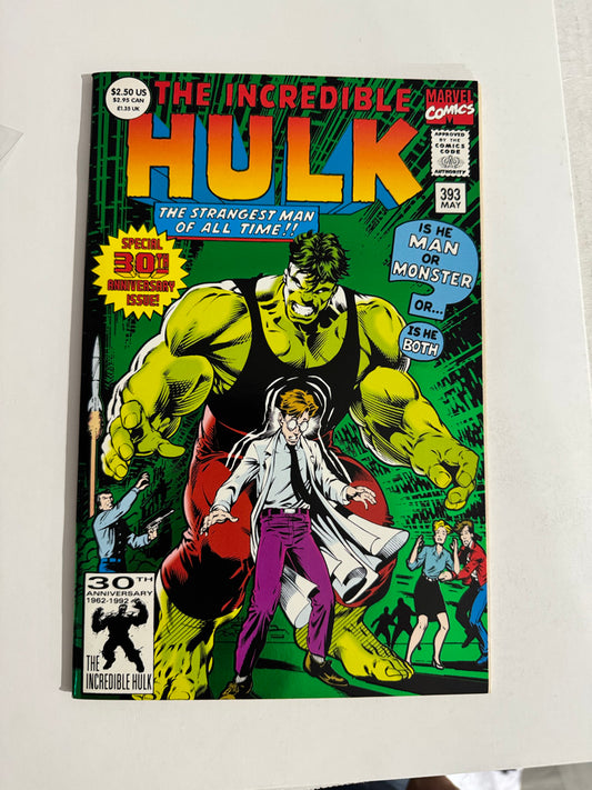 INCREDIBLE HULK #393 VF/NM Dale Keown Cover