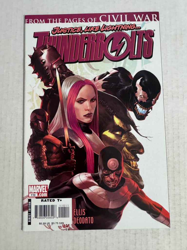 THUNDERBOLTS #110 NM Djurdjevic Cover