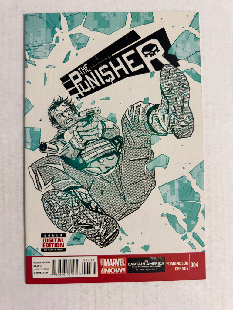 THE PUNISHER #4 Vol 3 Mitch Gerads Cover