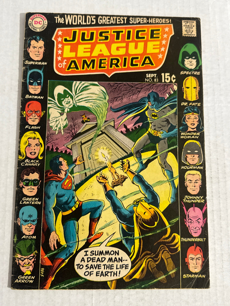 JUSTICE LEAGUE OF AMERICA #83 GD/VG