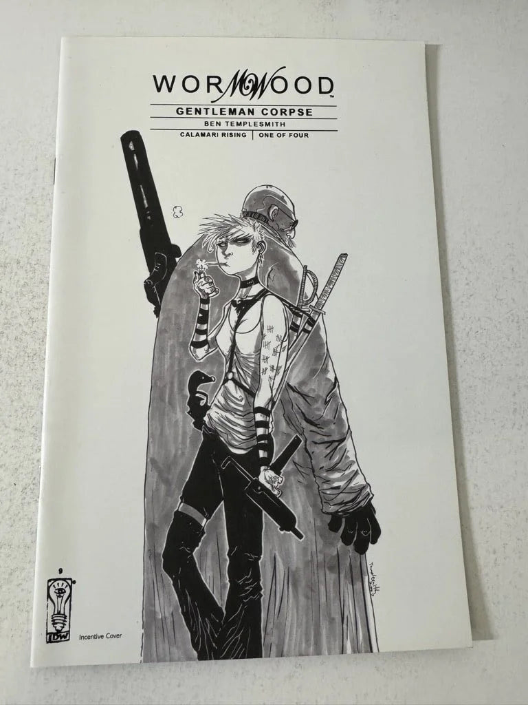 WORMWOOD GENTLEMAN CORPSE #9 NM- 1:10 Ben Templesmith Variant