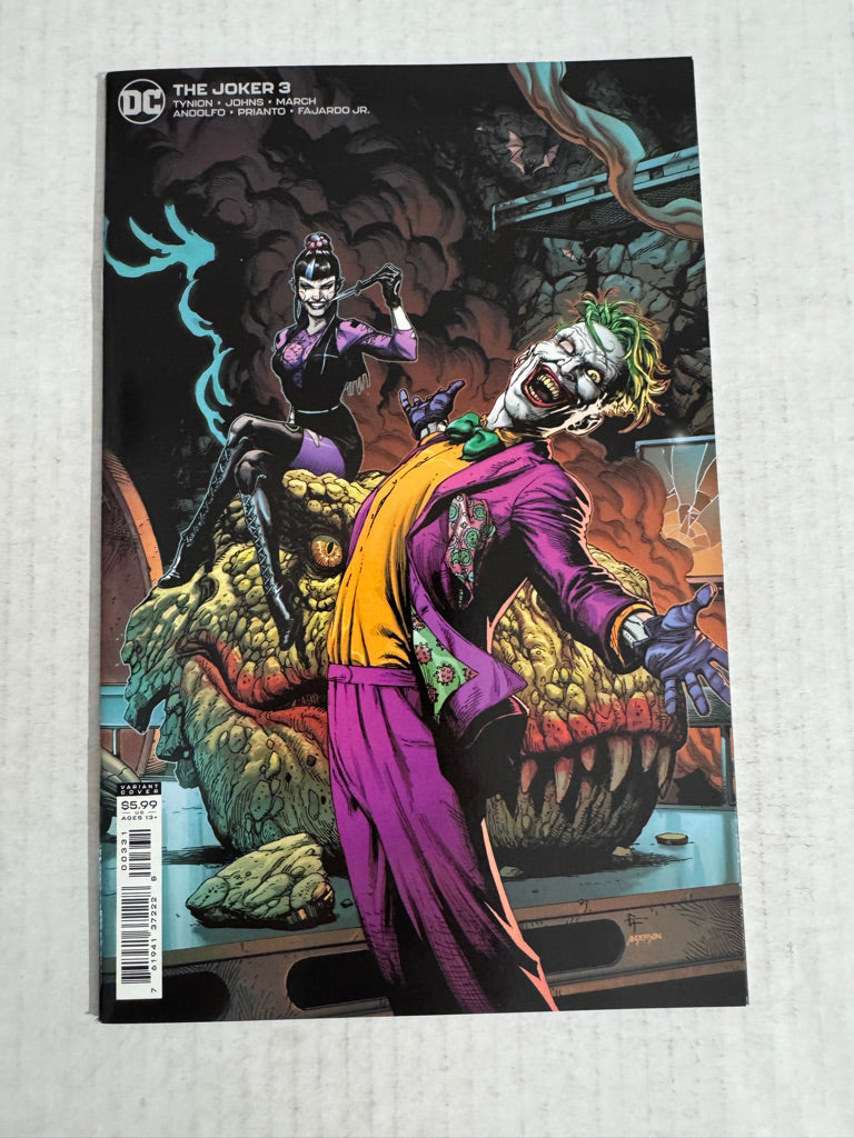JOKER #3 Vol 2 NM Gary Frank Variant 1ST APPEARANCE