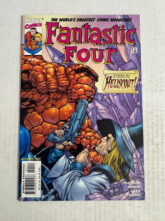 FANTASTIC FOUR #41 Vol 3 NM Carlos Pacheco Cover 1ST APPEARANCE