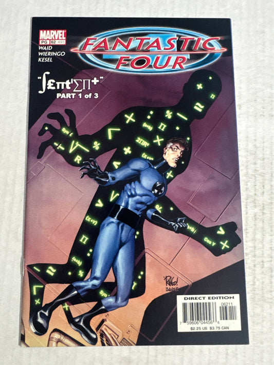 FANTASTIC FOUR #62 Vol 3 Mike Wieringo Cover