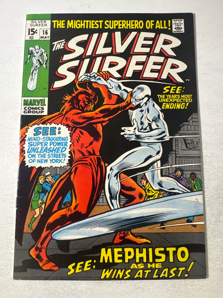 SILVER SURFER #16 FN/VF