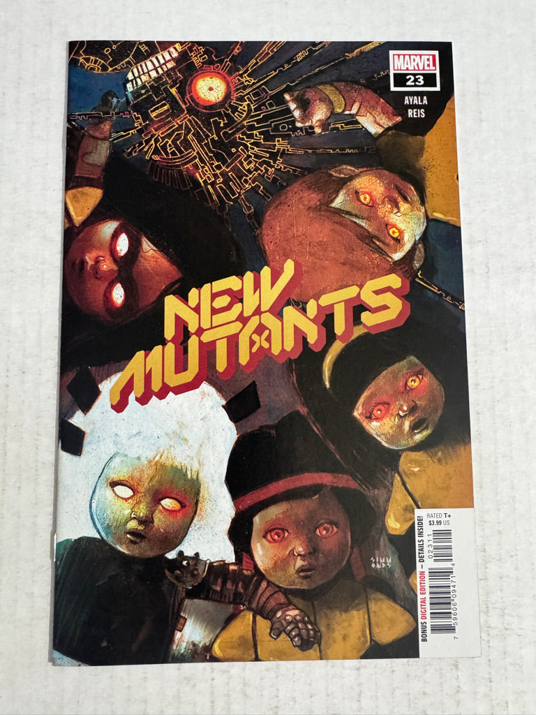 NEW MUTANTS #23 Vol 4  Martin Simmonds Cover