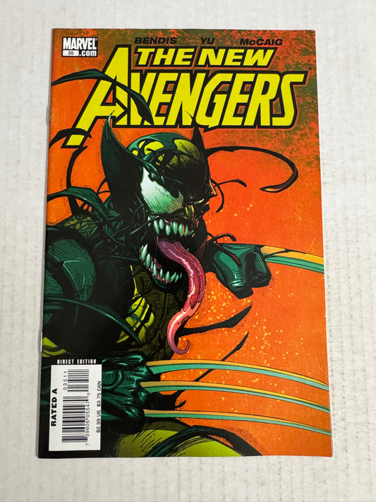NEW AVENGERS #35 NM Leinil Yu Cover