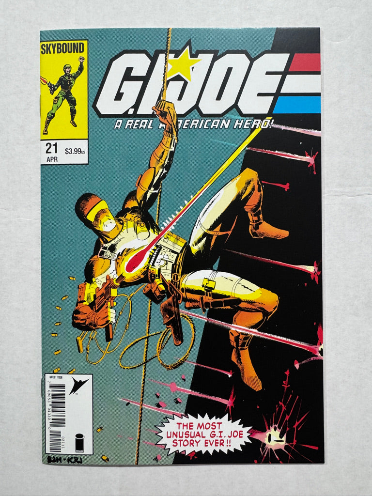 GI JOE A Real American Hero #21 NM Facsimile