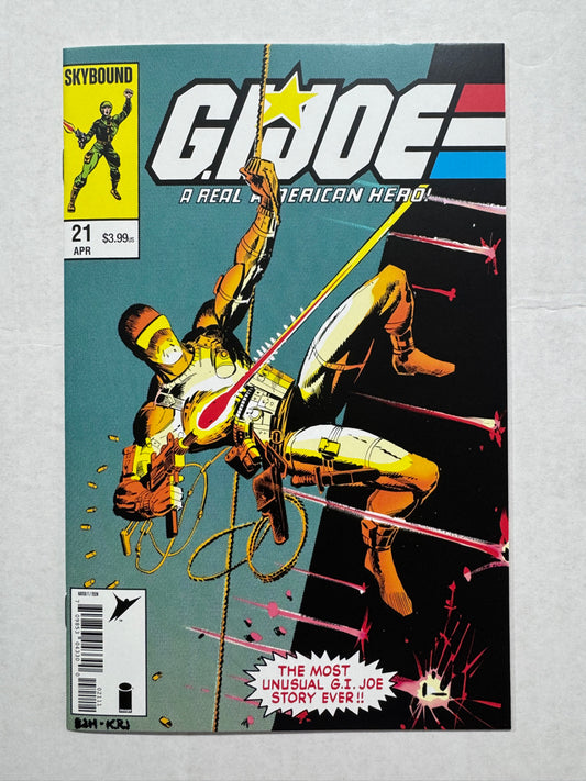 GI JOE A Real American Hero #21 NM Facsimile