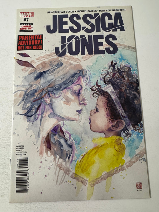 JESSICA JONES #7 NM David Mack Cover