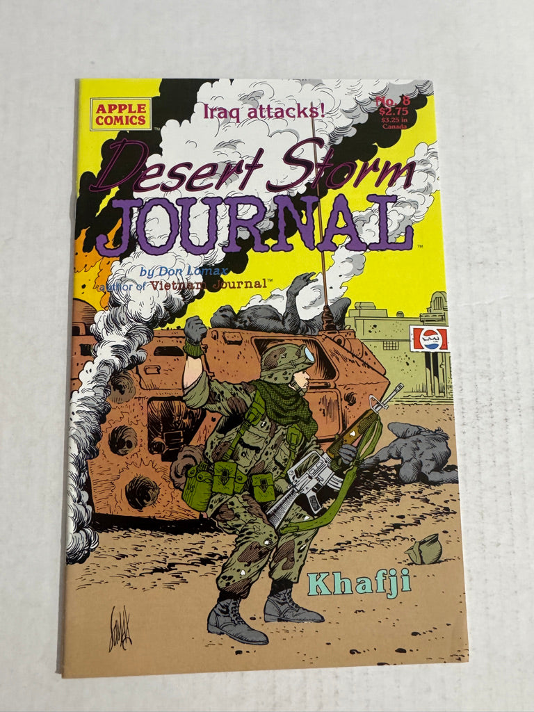 DESERT STORM JOURNAL #8 VF+