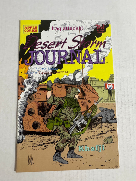 DESERT STORM JOURNAL #8 VF+
