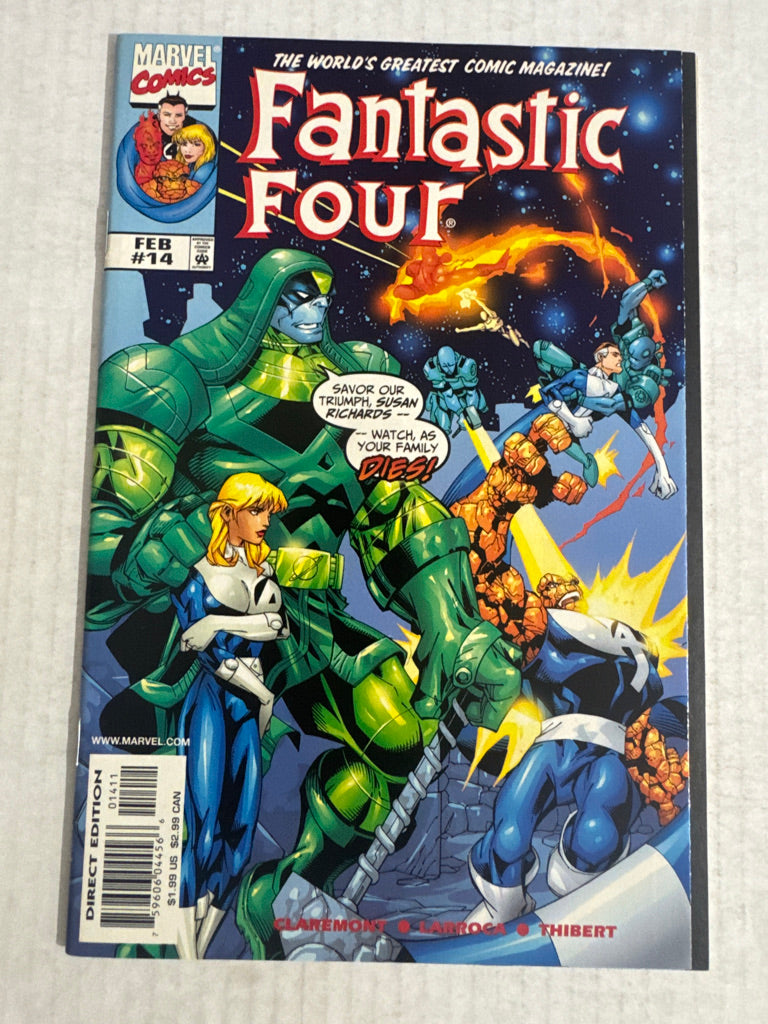 FANTASTIC FOUR #14 Vol 3 NM- 1ST APPEARANCE (Copy)