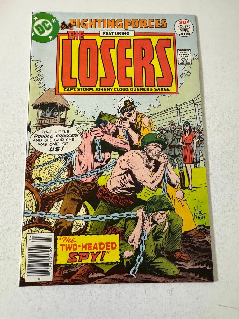 OUR FIGHTING FORCES #172 NM- Joe Kubert Cover