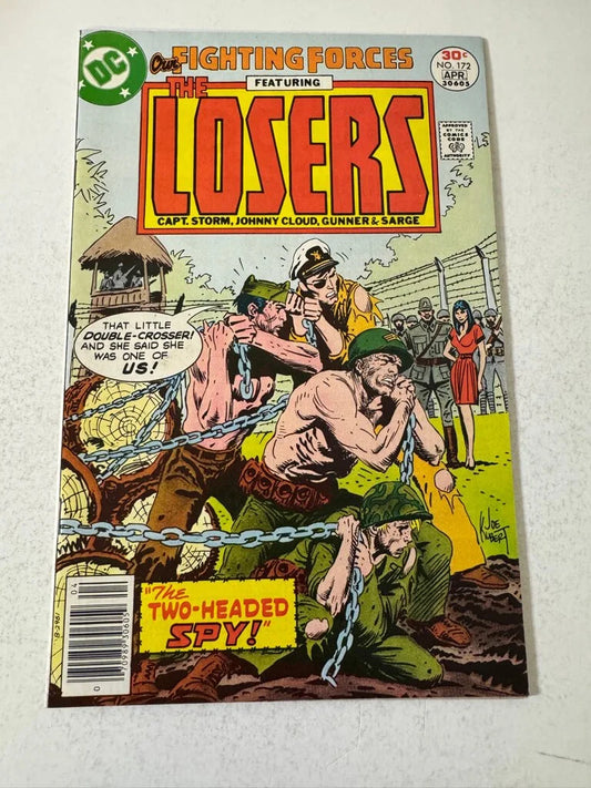 OUR FIGHTING FORCES #172 NM- Joe Kubert Cover