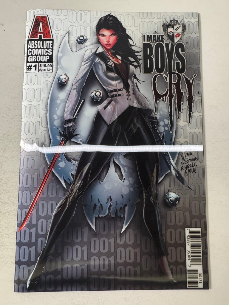I MAKE BOYS CRY #1 NM Jamie Tyndall Lenticular Variant