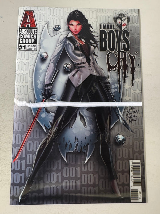 I MAKE BOYS CRY #1 NM Jamie Tyndall Lenticular Variant