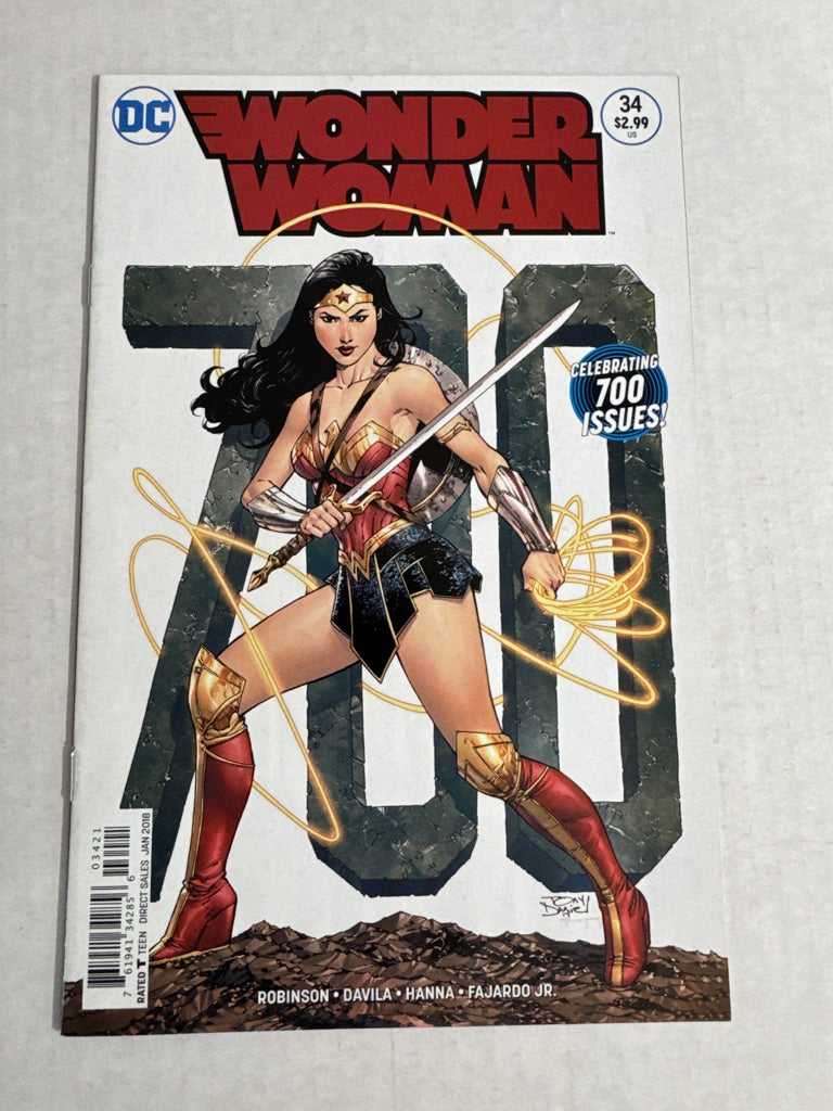 WONDER WOMAN #34 Vol 5 NM Tony Daniel Variant