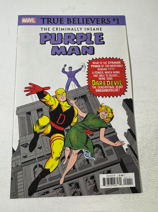 DAREDEVIL #4 NM True Believers Reprint Variant