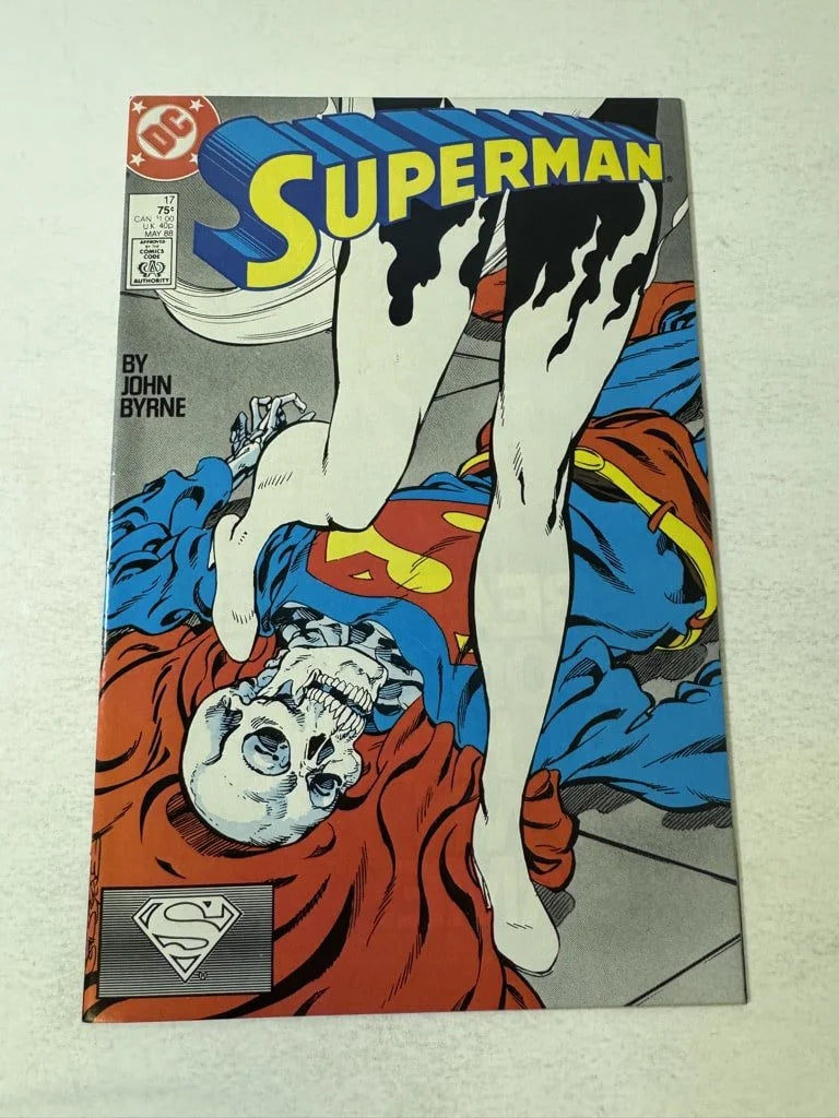 SUPERMAN #17 Vol 2 NM- John Byrne Cover