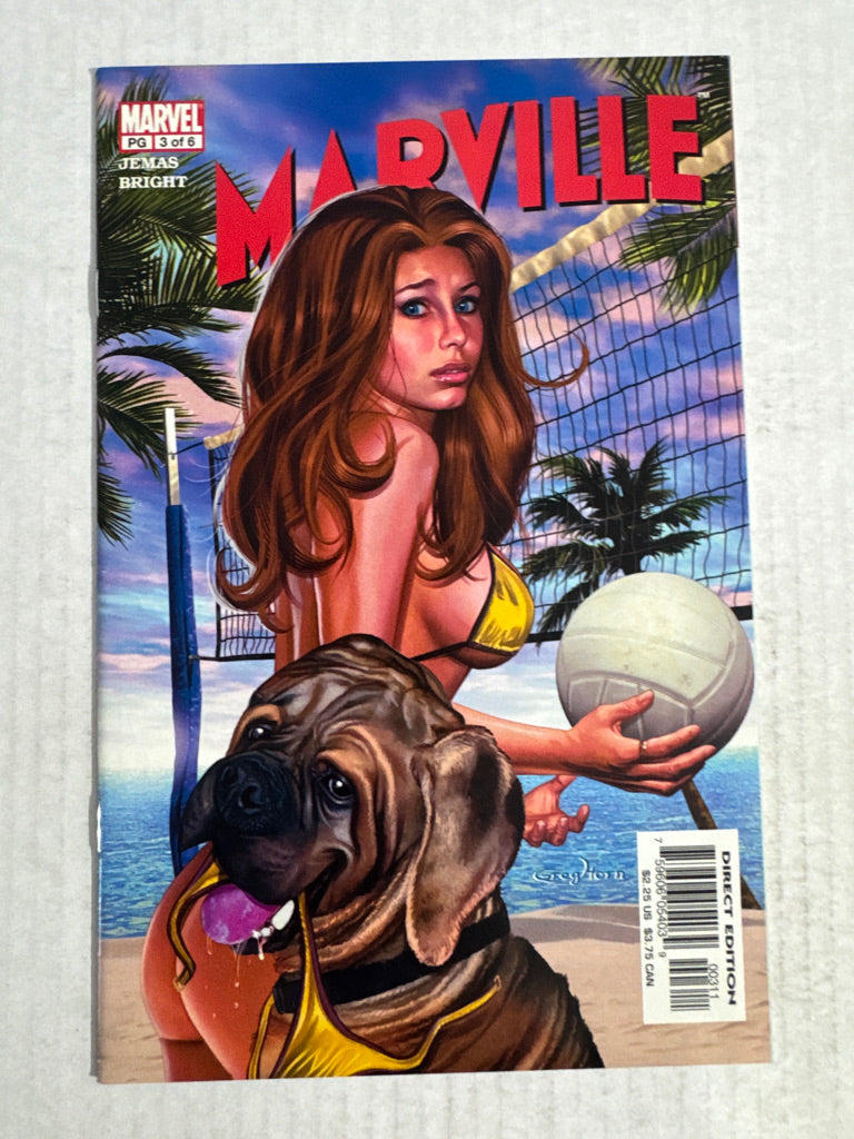 MARVILLE #3 NM Greg Horn Cover
