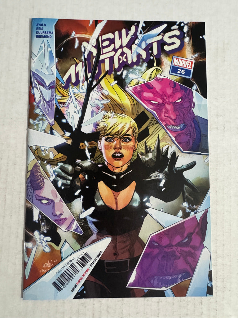 NEW MUTANTS #26 Vol 4 NM Leinil Yu Cover