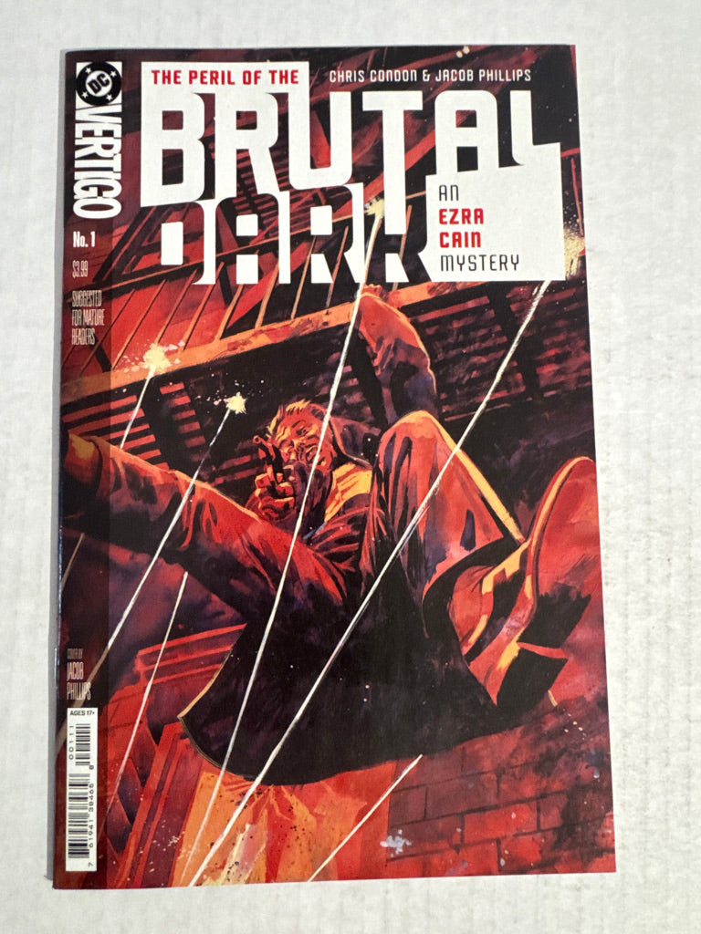 THE PERIL OF THE BRUTAL DARK: An Ezra Cain Mystery #1 NM