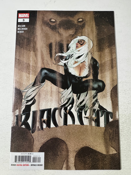 BLACK CAT #3 Vol 4 NM Adam Hughes Cover