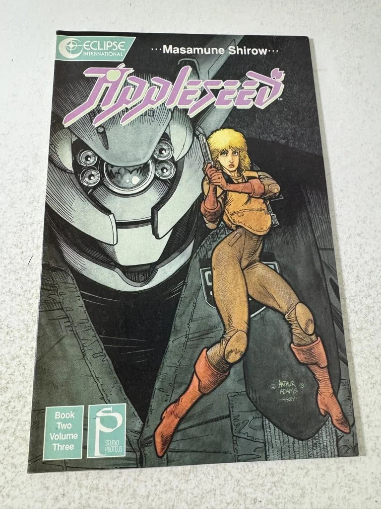APPLESEED #2 Vol 3 NM Arthur Adams Cover