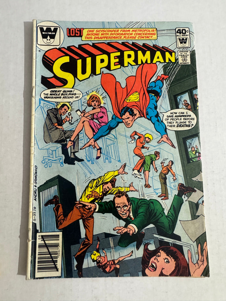 SUPERMAN #350 GD Whitman Variant