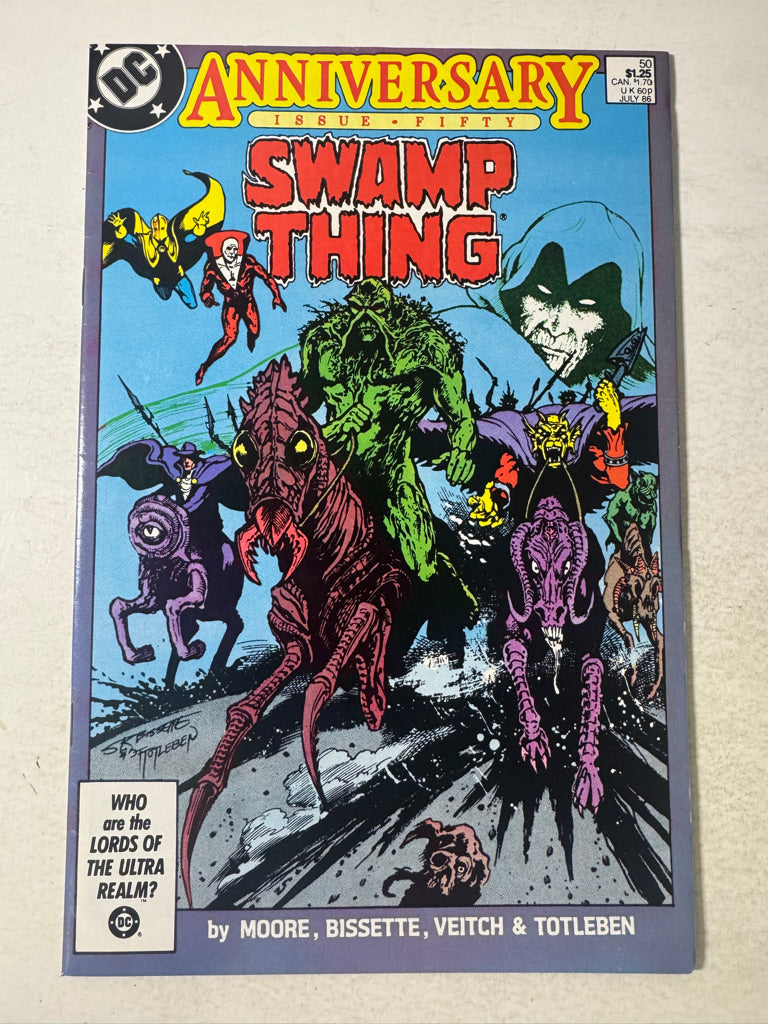 SWAMP THING #50 Vol 2 VF-