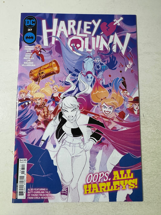 HARLEY QUINN #37 Vol 4 NM Sweeney Boo Cover