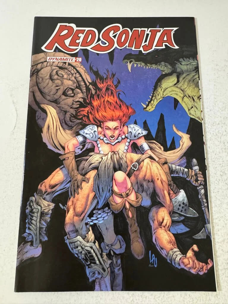 RED SONJA #20 Vol 5 FN/VF 1:7 Lau Variant (Dynamite)