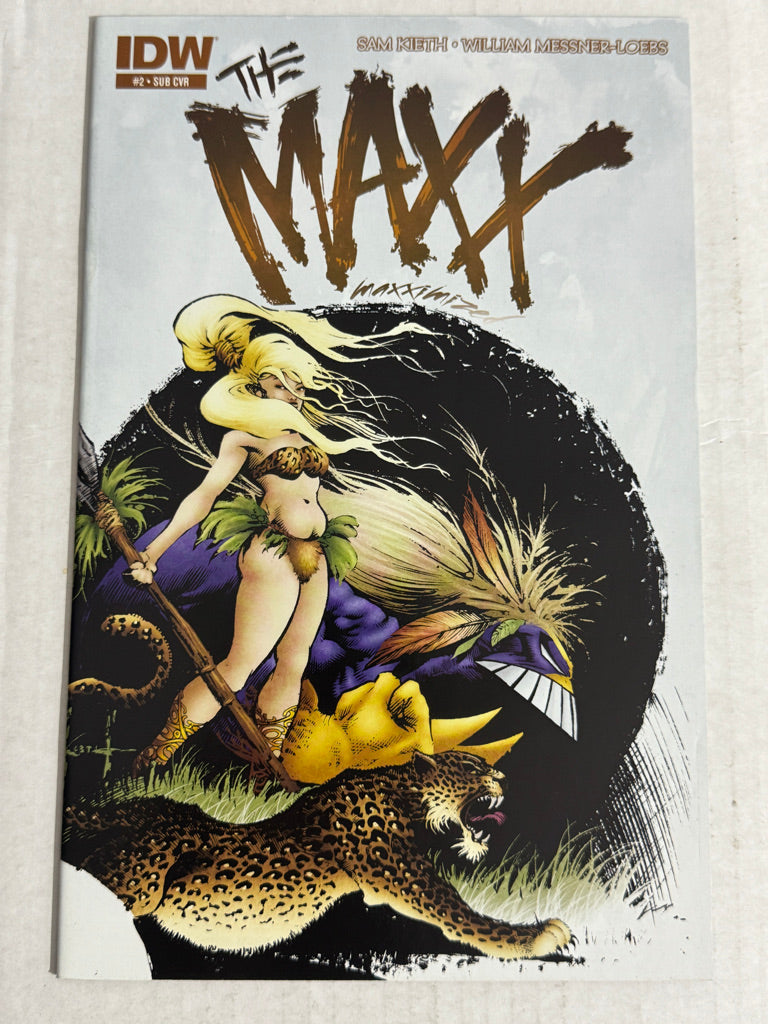 THE MAXX MAXXIMIZED #2 NM Sam Kieth SUB Variant
