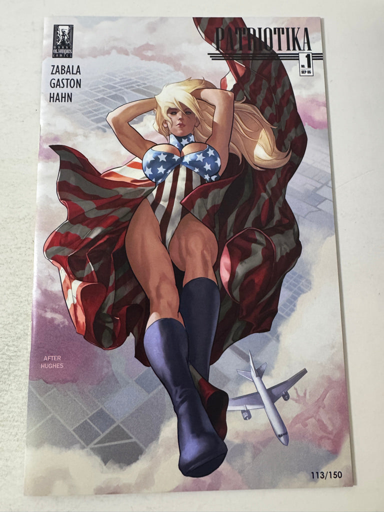 PATRIOTIKA #1 NM Homage to Adam Hughes Variant LTD 150