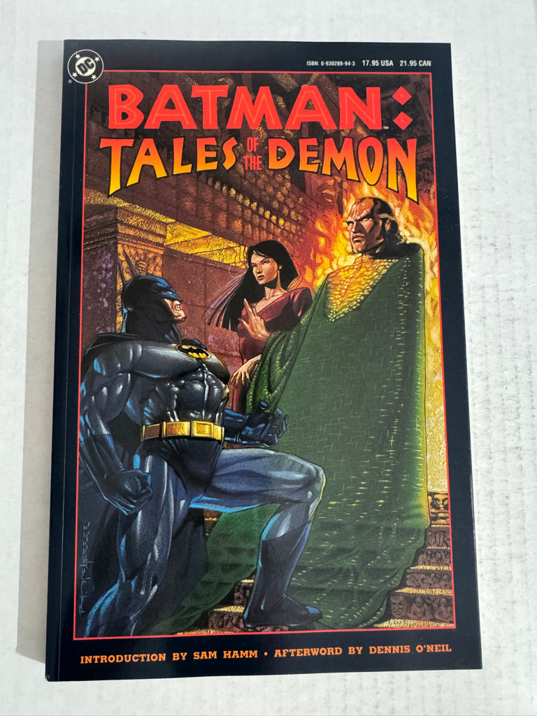 BATMAN TALES OF THE DEMON TPB 2nd Print OOP Brian Stelfreeze Cover