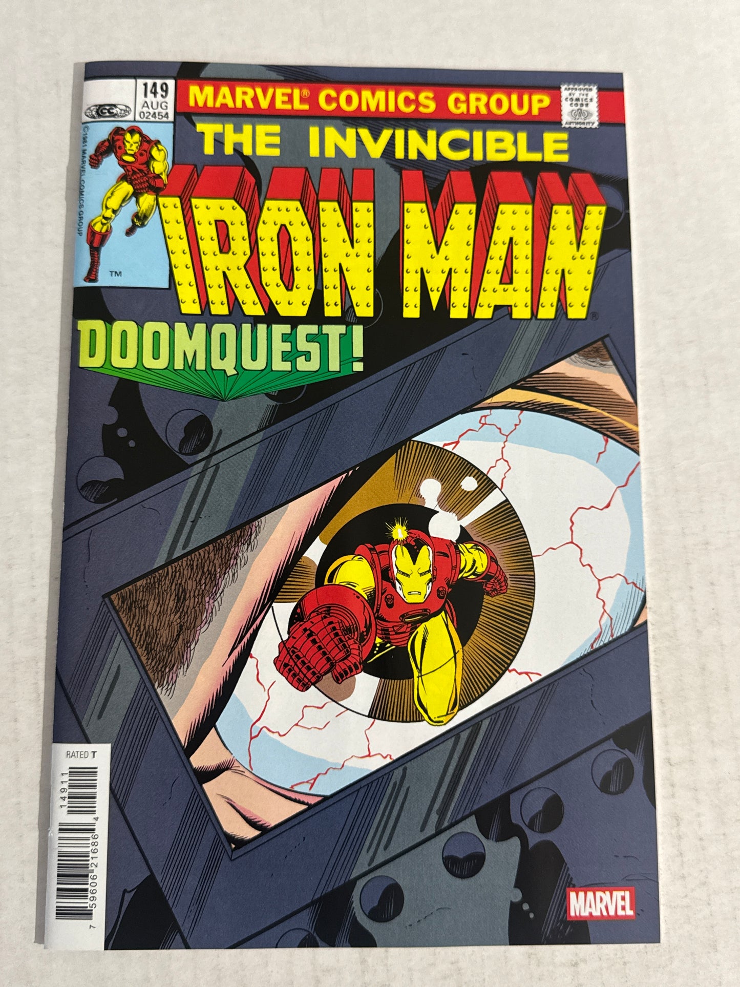 INVINCIBLE IRON MAN #149 NM 2026 Blind bag Facsimile