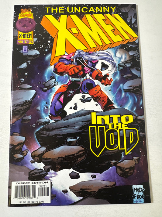 UNCANNY X-MEN #342 NM Joe Madureira Cover