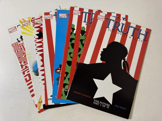 TRUTH Red White & Black #1-7 NM Set 1ST APPEARANCE