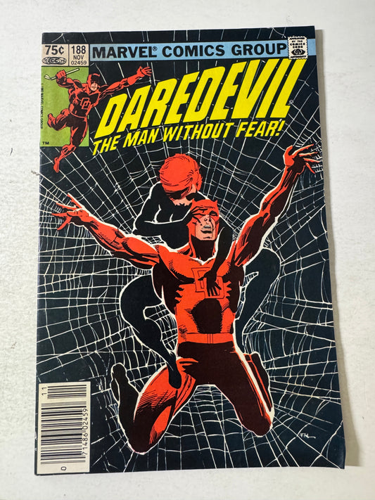 DAREDEVIL #188 VG CANADIAN PRICE VARIANT