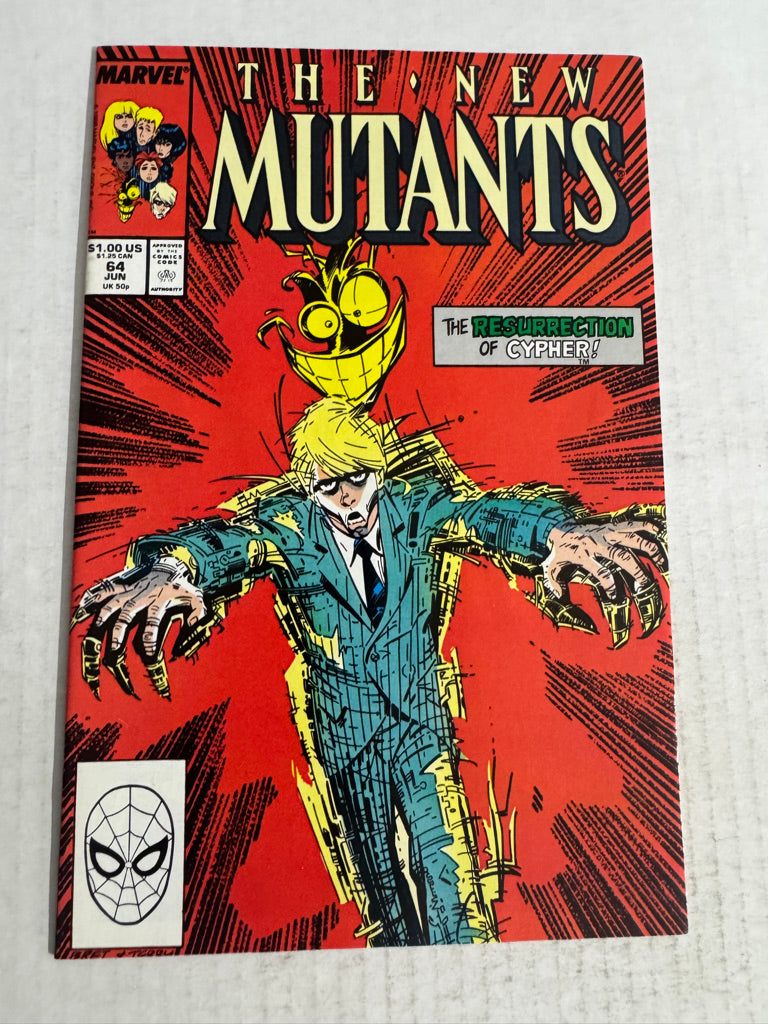 NEW MUTANTS #64 VF/NM