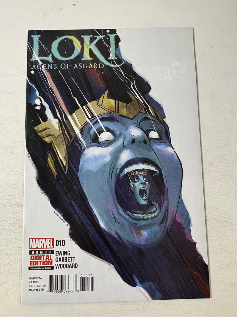 LOKI AGENT OF ASGARD #10 NM Lee Garbett Cover