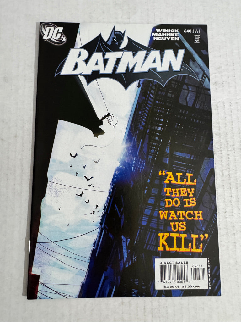 BATMAN #648 Jock Cover