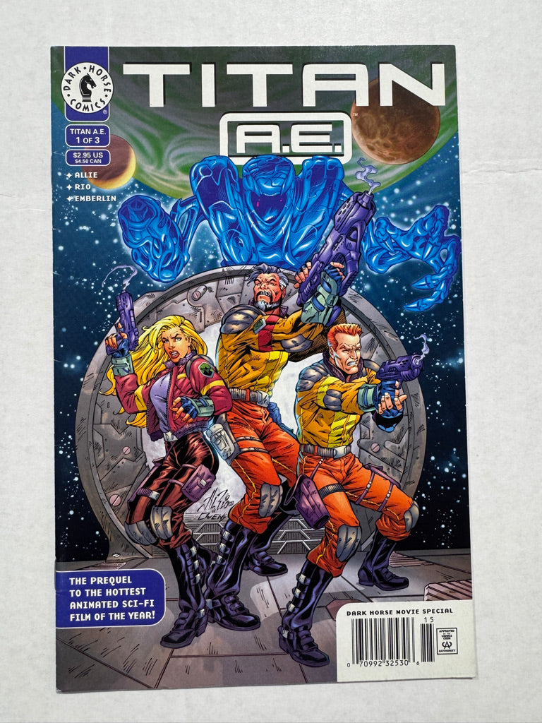 TITAN AE #1 FN/VF NEWSSTAND