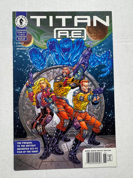TITAN AE #1 FN/VF NEWSSTAND