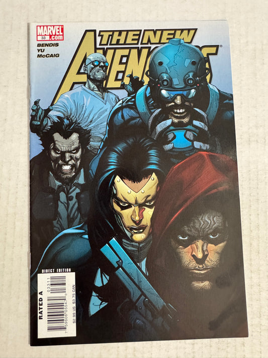 NEW AVENGERS #33 NM Leinil Yu Cover