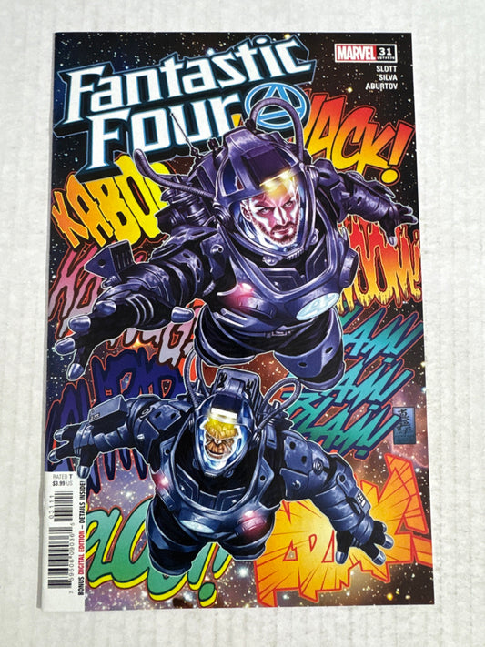 FANTASTIC FOUR #31 Vol 6 NM Mark Brooks Cover