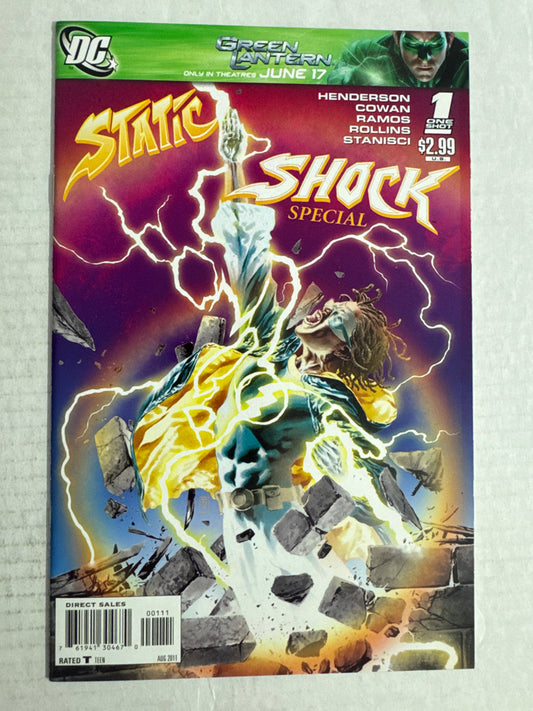 STATIC SHOCK SPECIAL #1 JH WillIams III Cover
